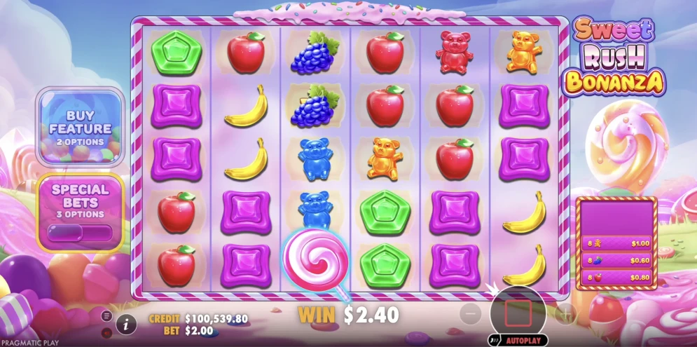 Sweet Rush Bonanza Slot